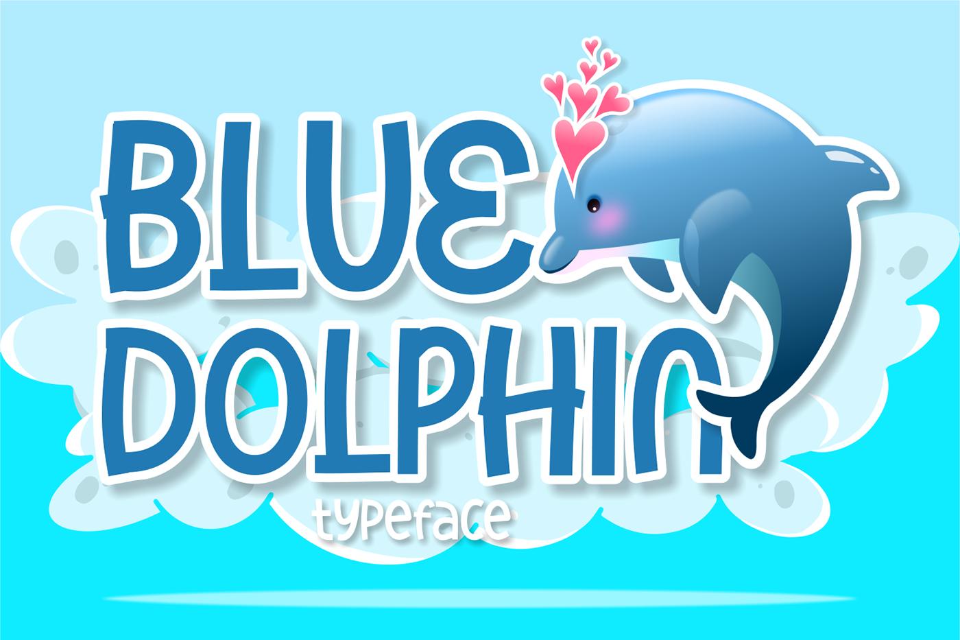 Blue Dolphin Font
