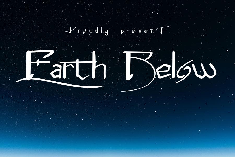 Earth Below Font