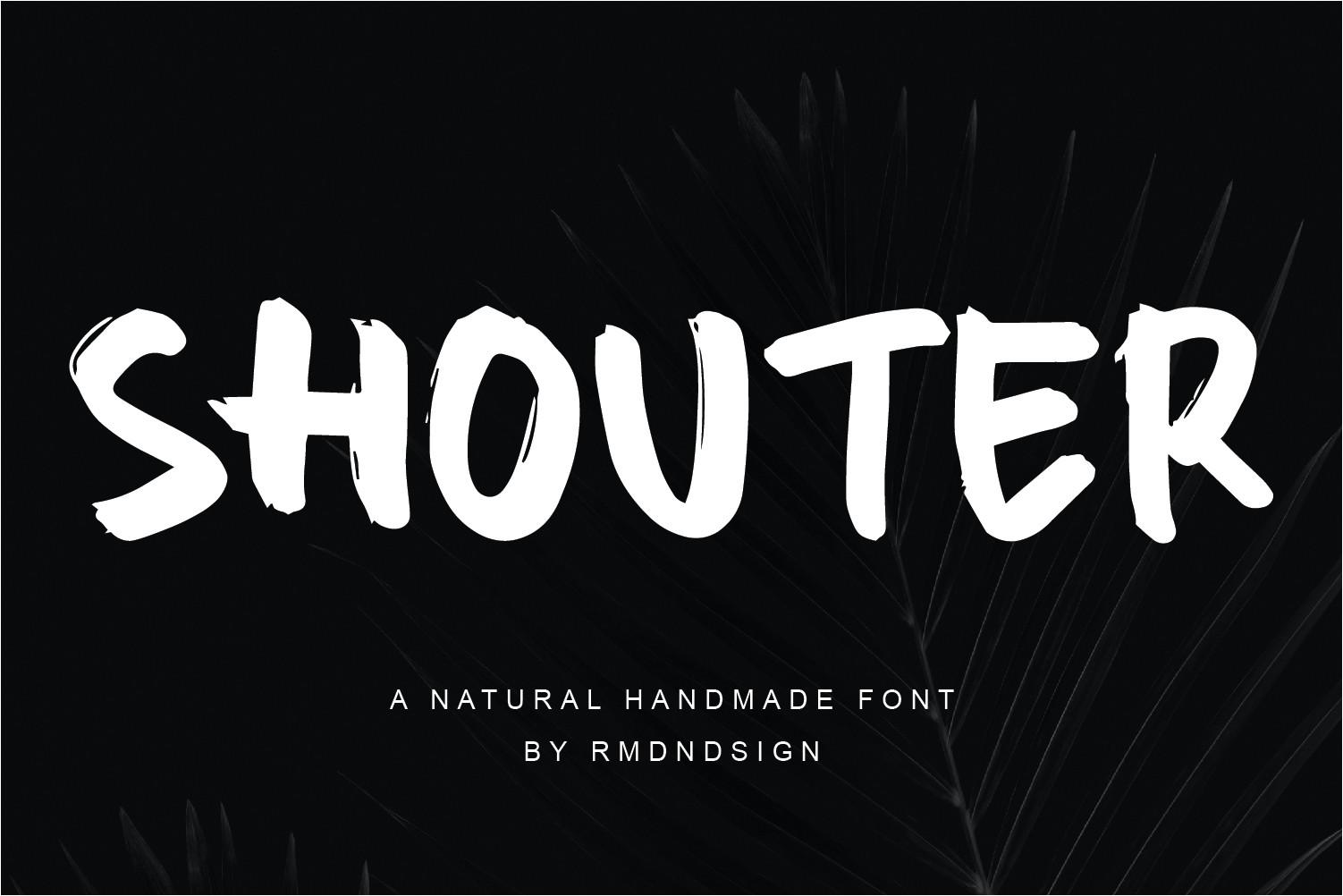 Shouter Font