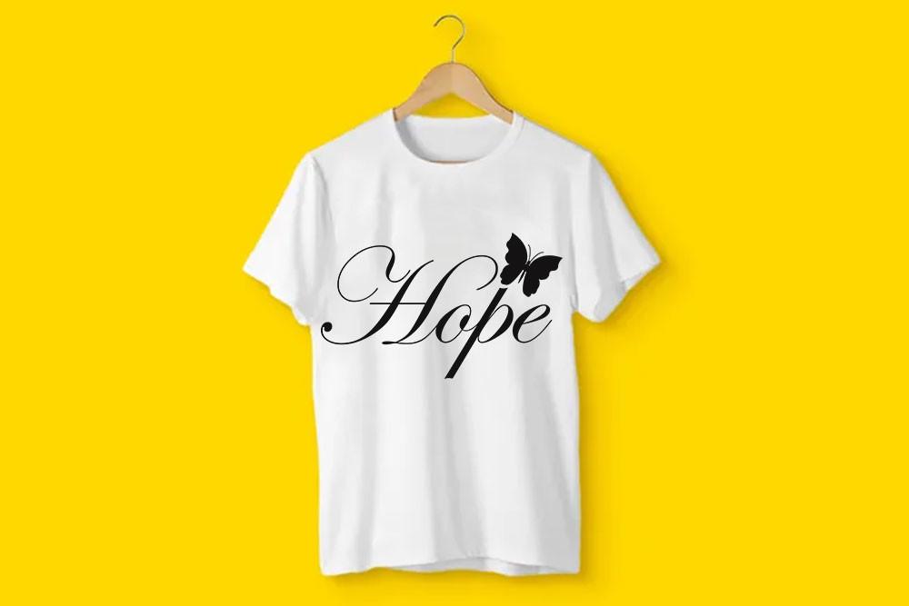 Breast Cancer SVG Design, Hope