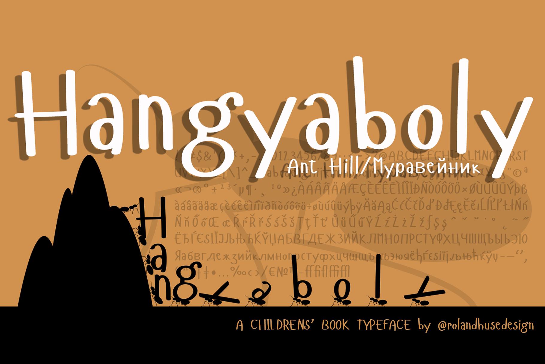Hangyaboly Font