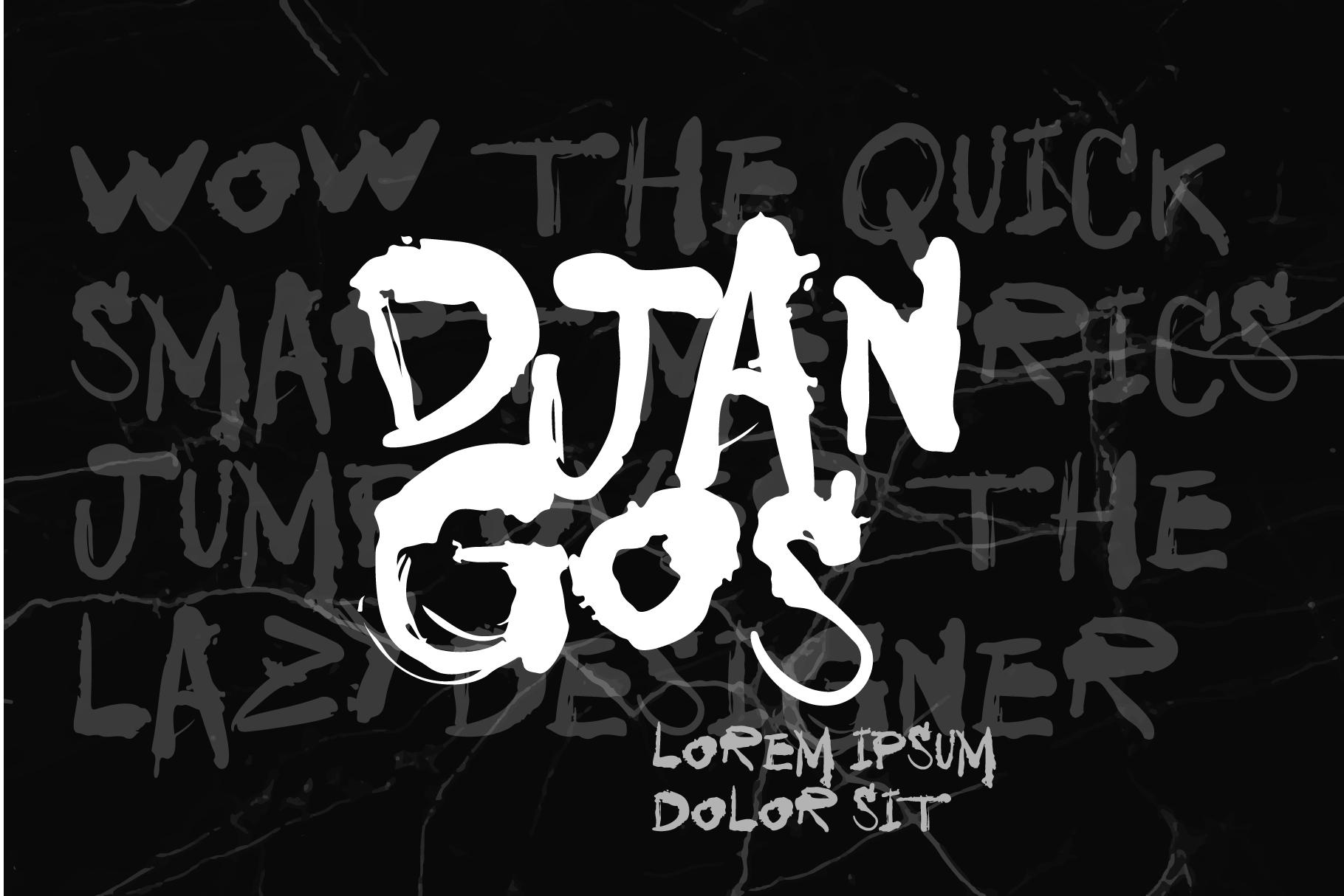 Djangos Font
