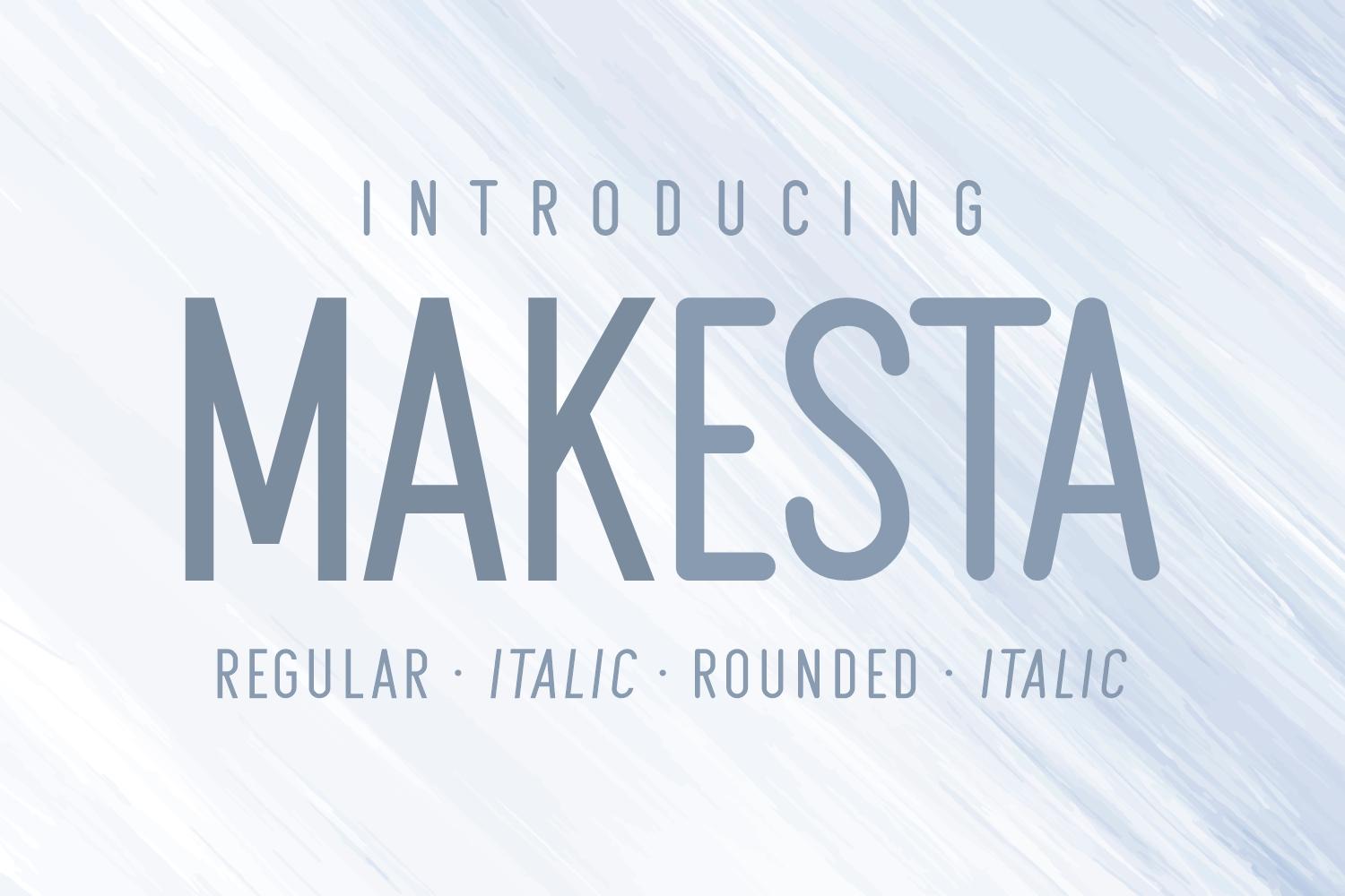 Makesta Font
