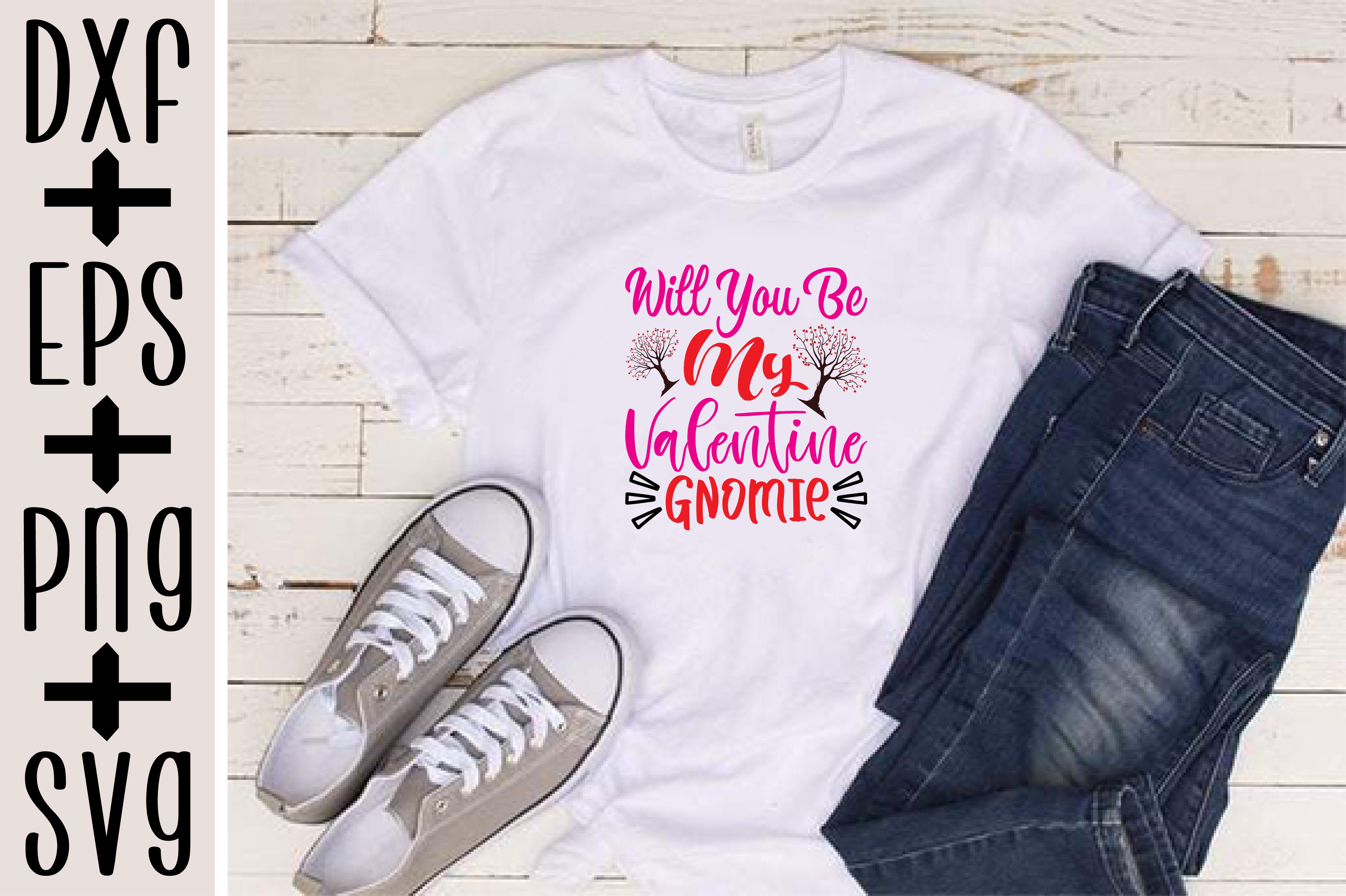 Will You Be My Valentine Gnomie