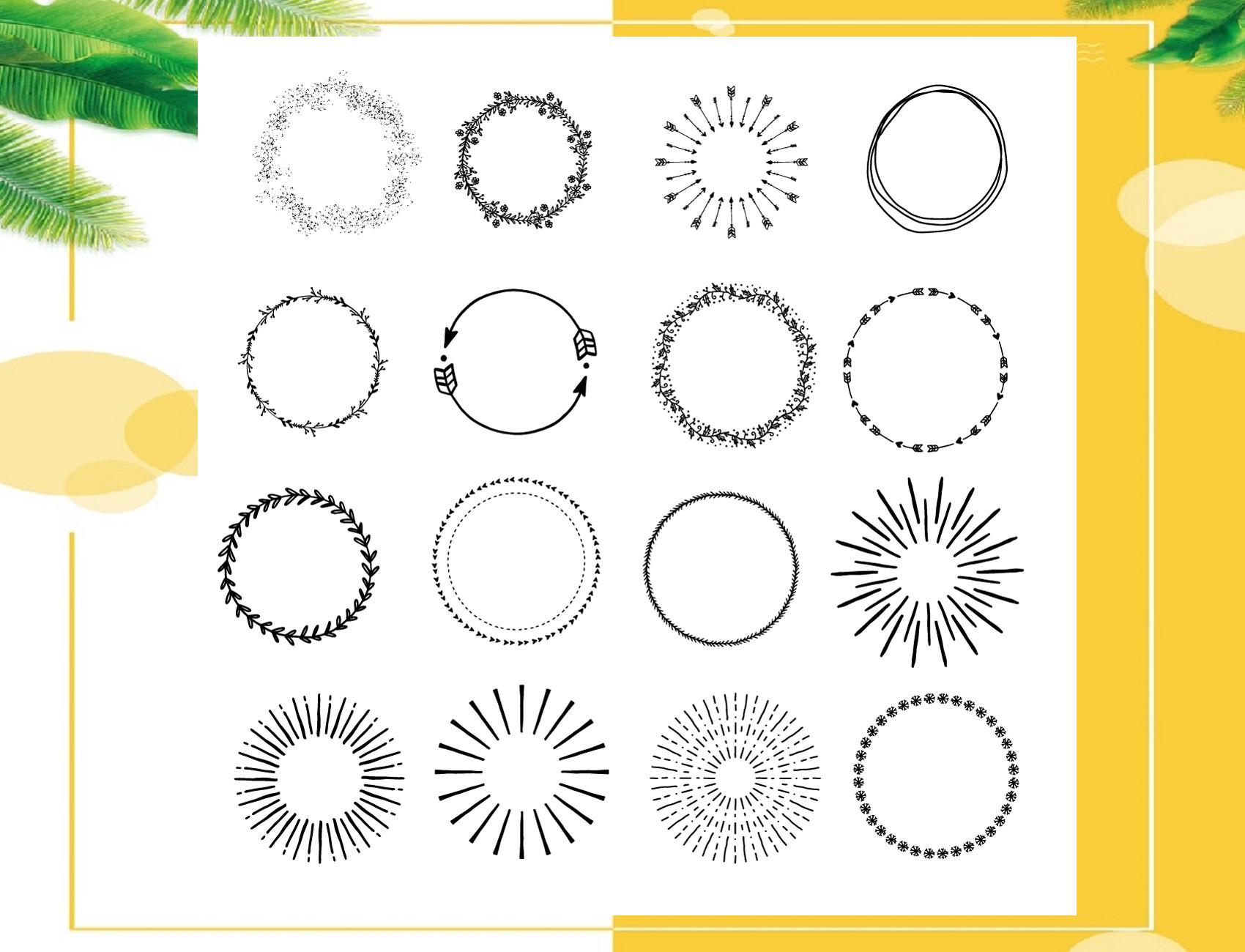 Wreath Bundle Free SVG, Christmas Svg