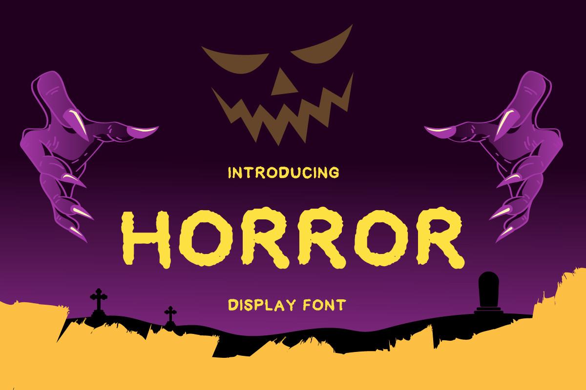 Horror Font