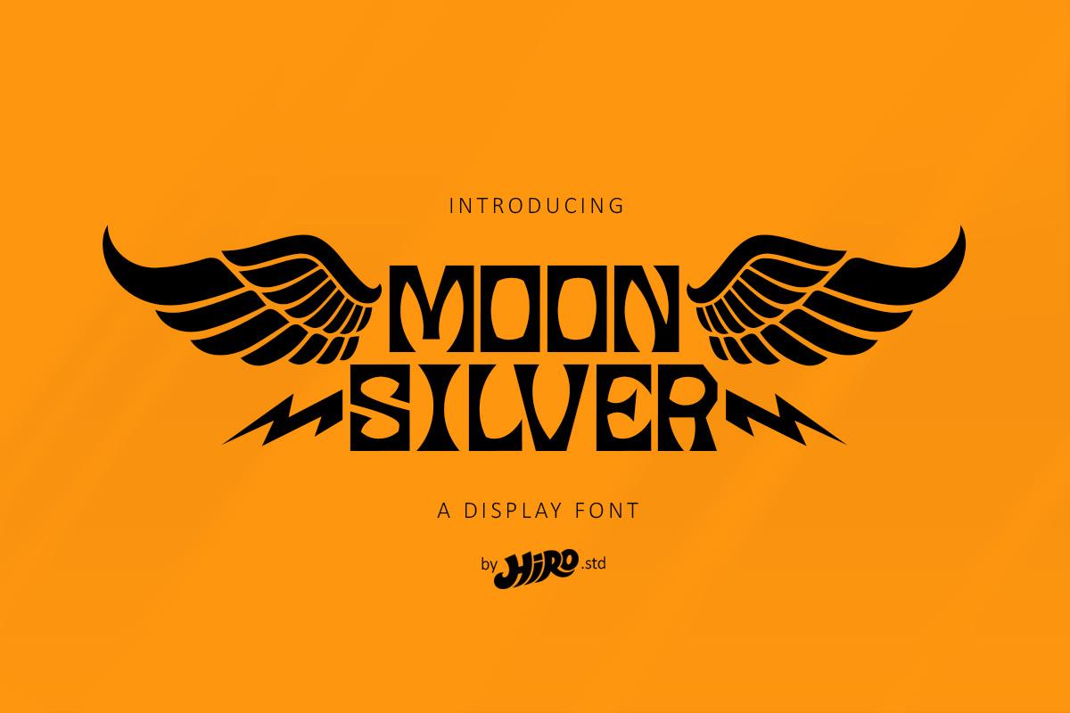 Moon Silver Font