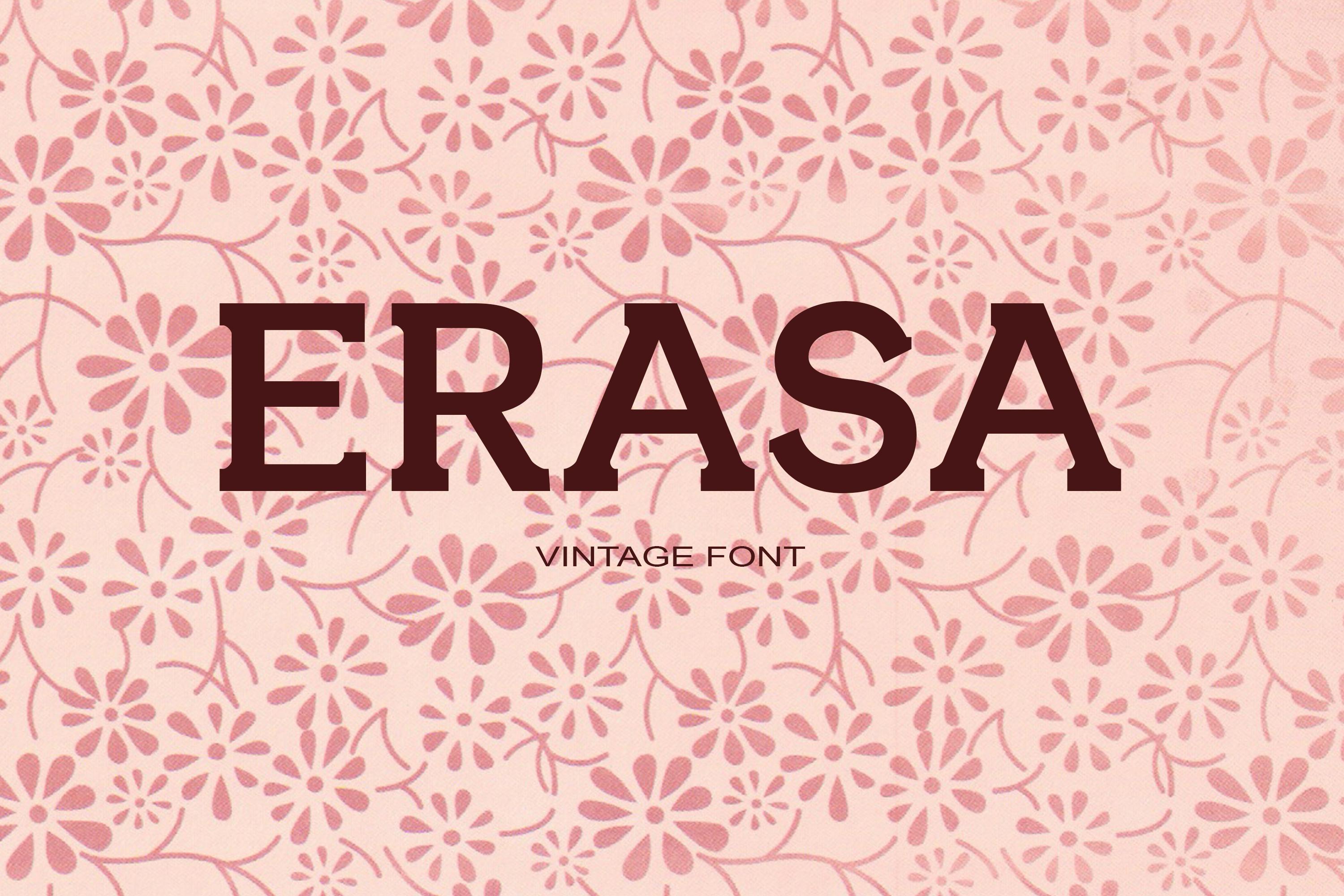 Erasa Font