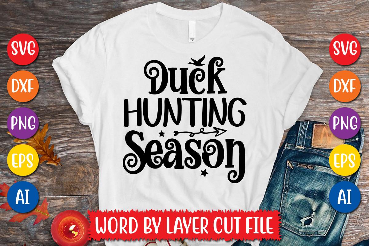 Duck Hunting Season Svg Design