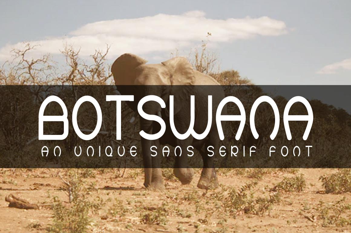 Botswana Font