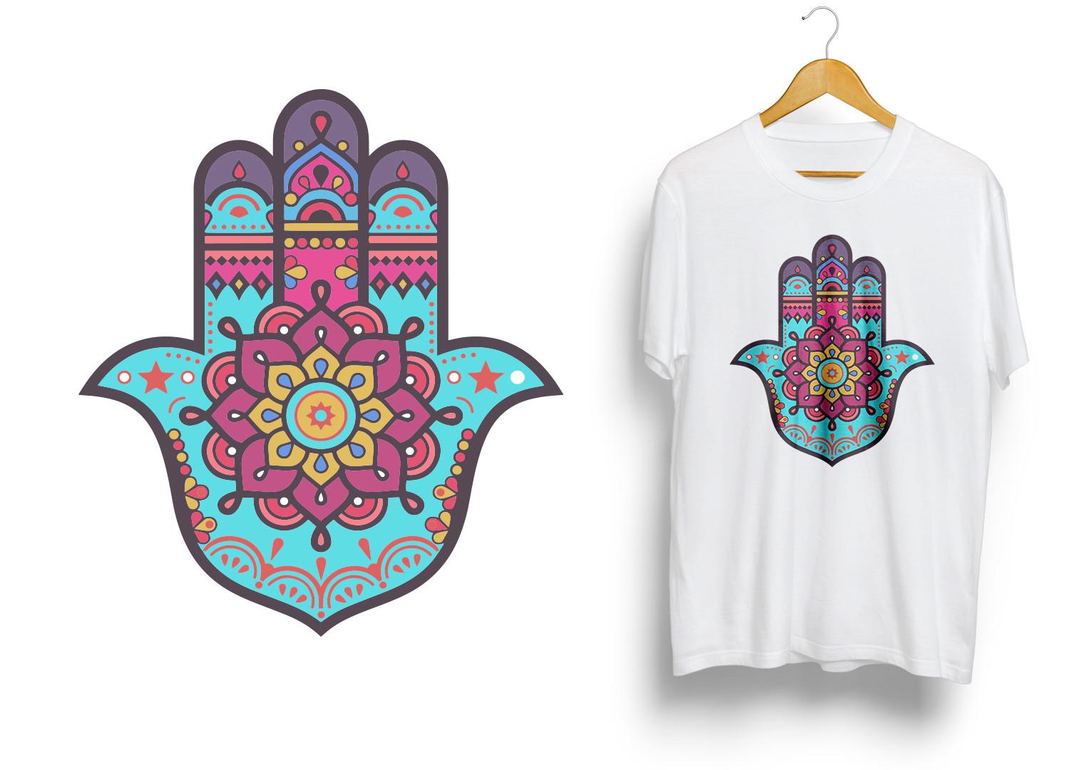 Mandola Hamas Vector T-Shirt Design