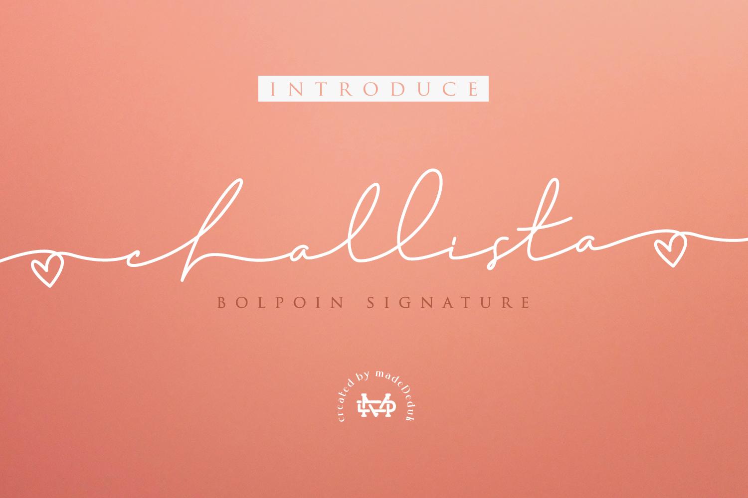 Challista Font