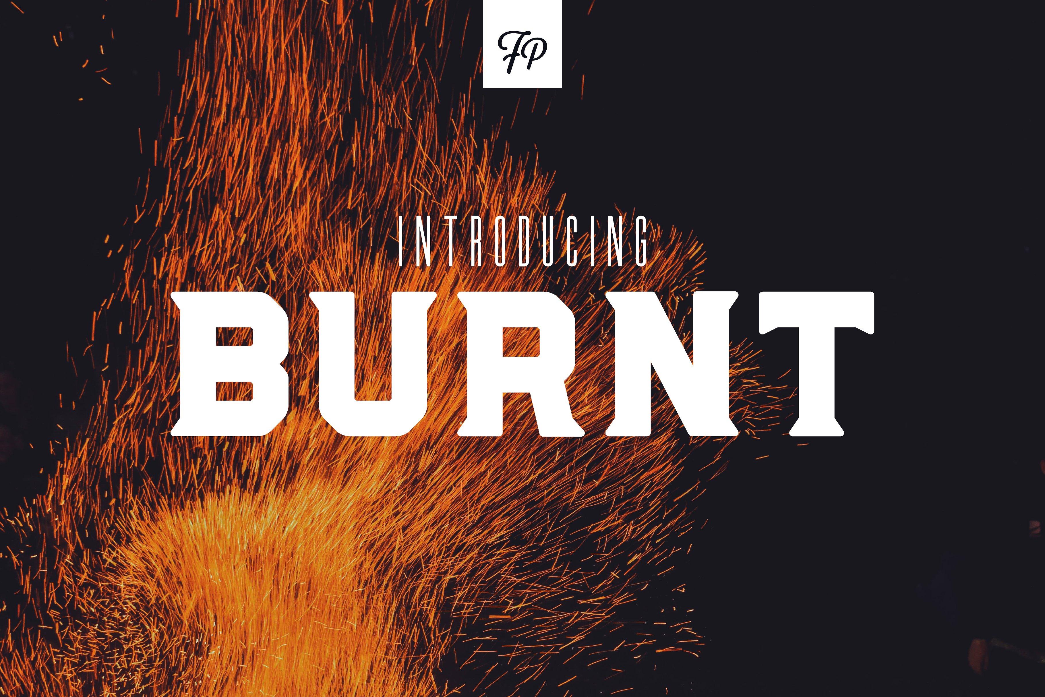 Burnt Font