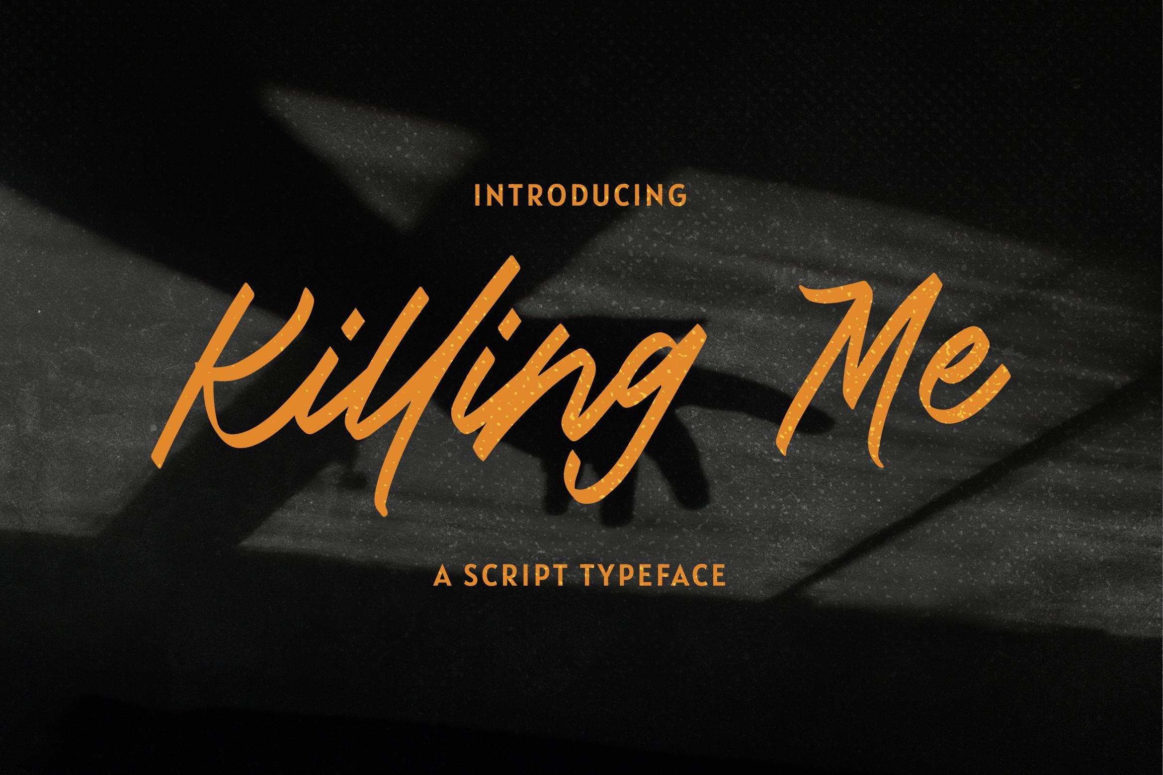 Killing Me Font
