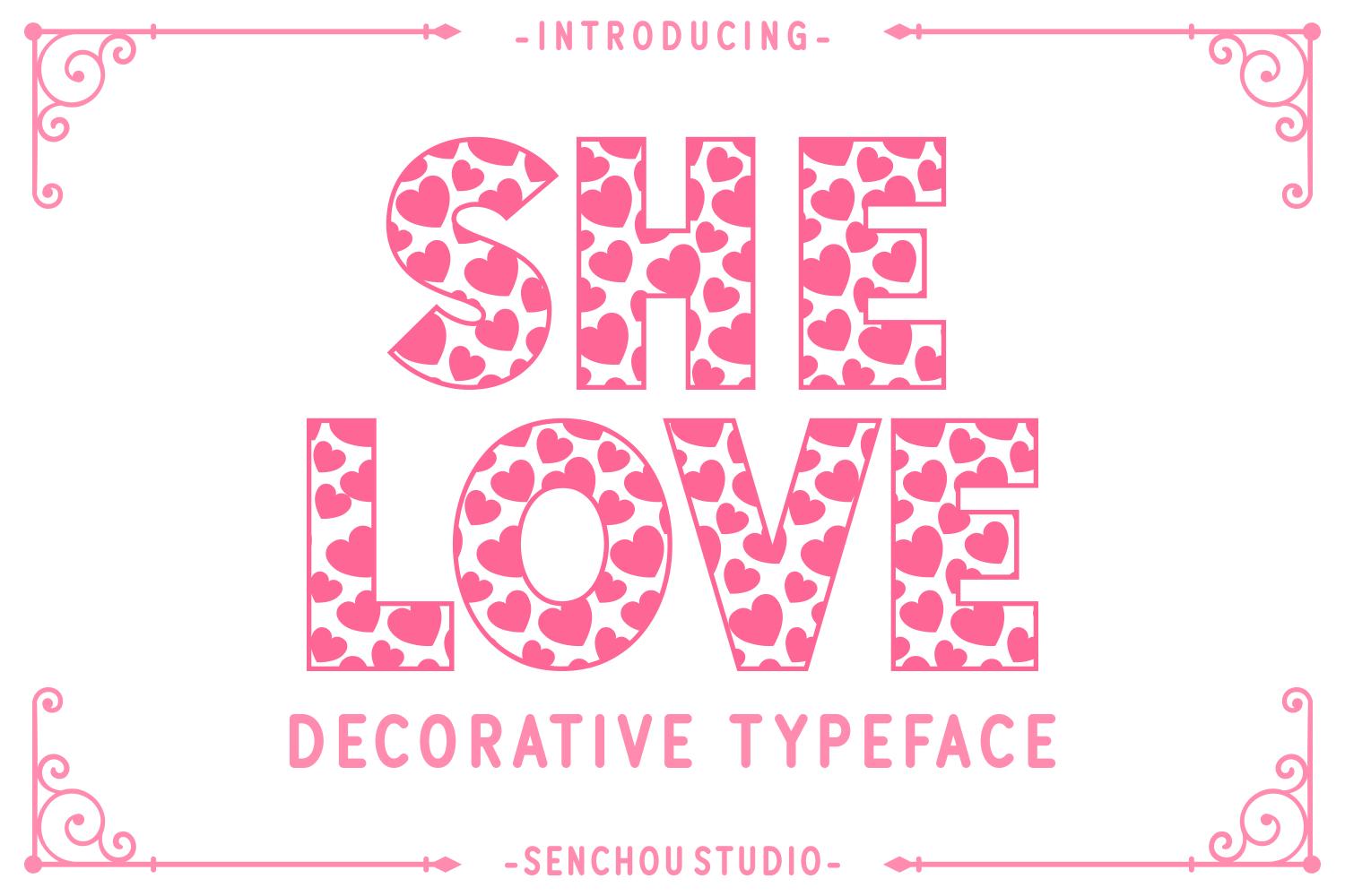 She Love Font