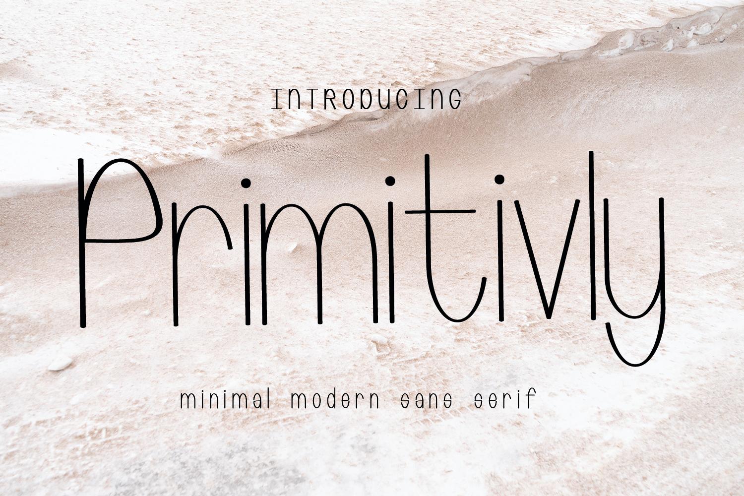 Primitivly Font