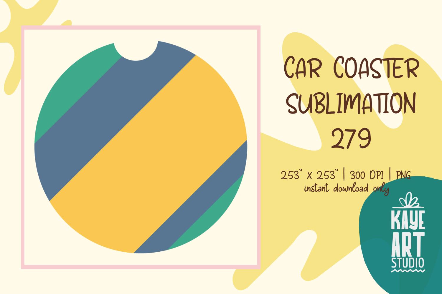 Car Coaster Sublimation PNG 279