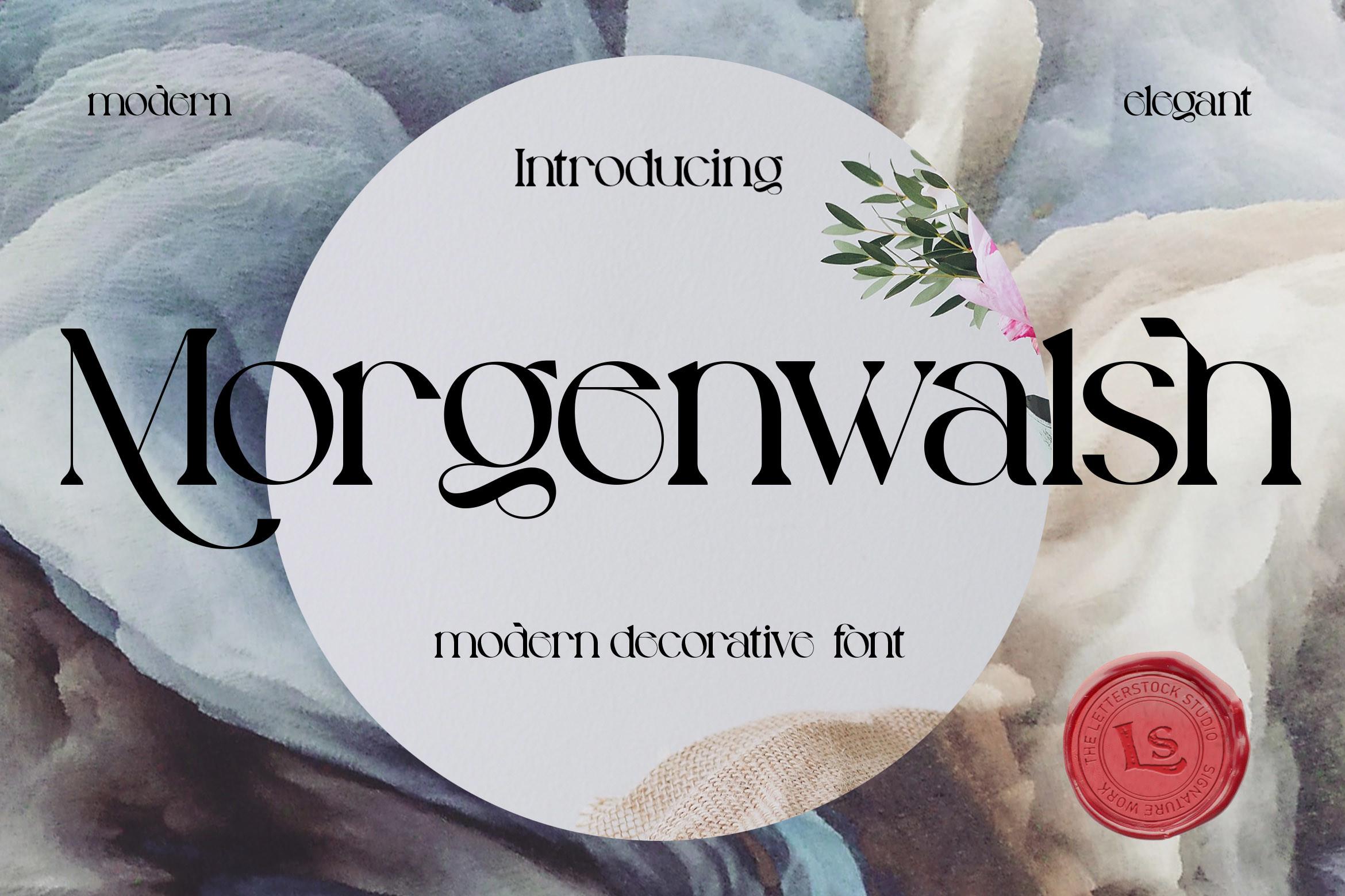 Morgenwalsh Font