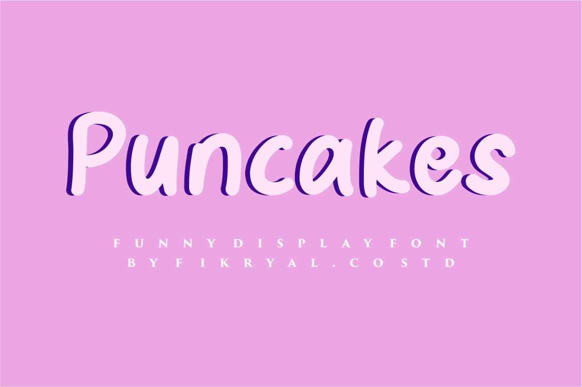Puncakes Font