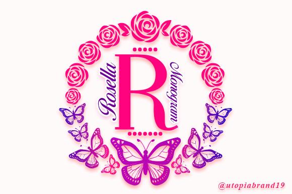 Rosella Monogram Font