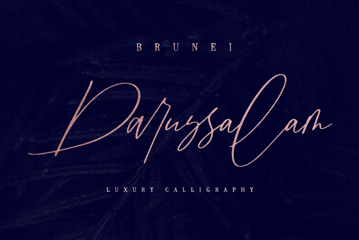 Brunei Darussalam Font