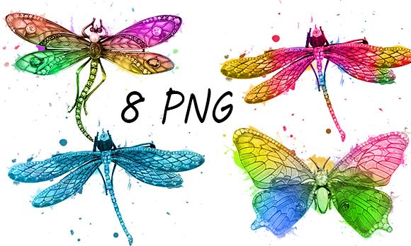 Butterflies Watercolor Bundle