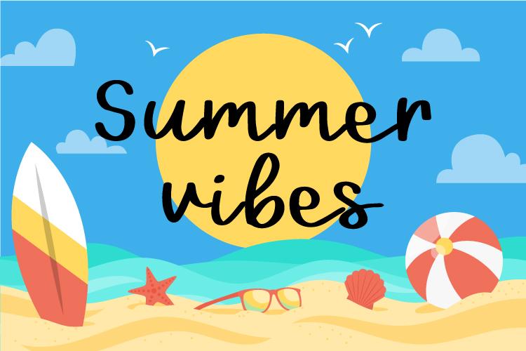 Summer Vibes Font