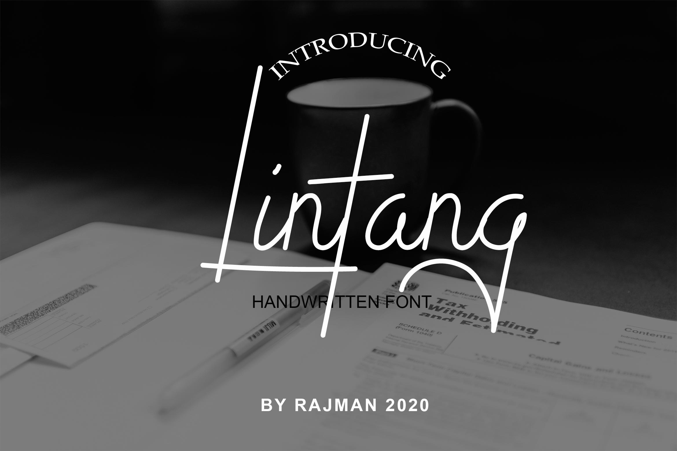 Lintang Font
