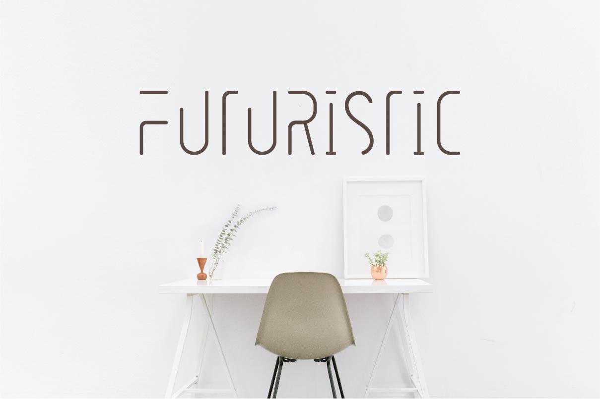 Futuristic Font