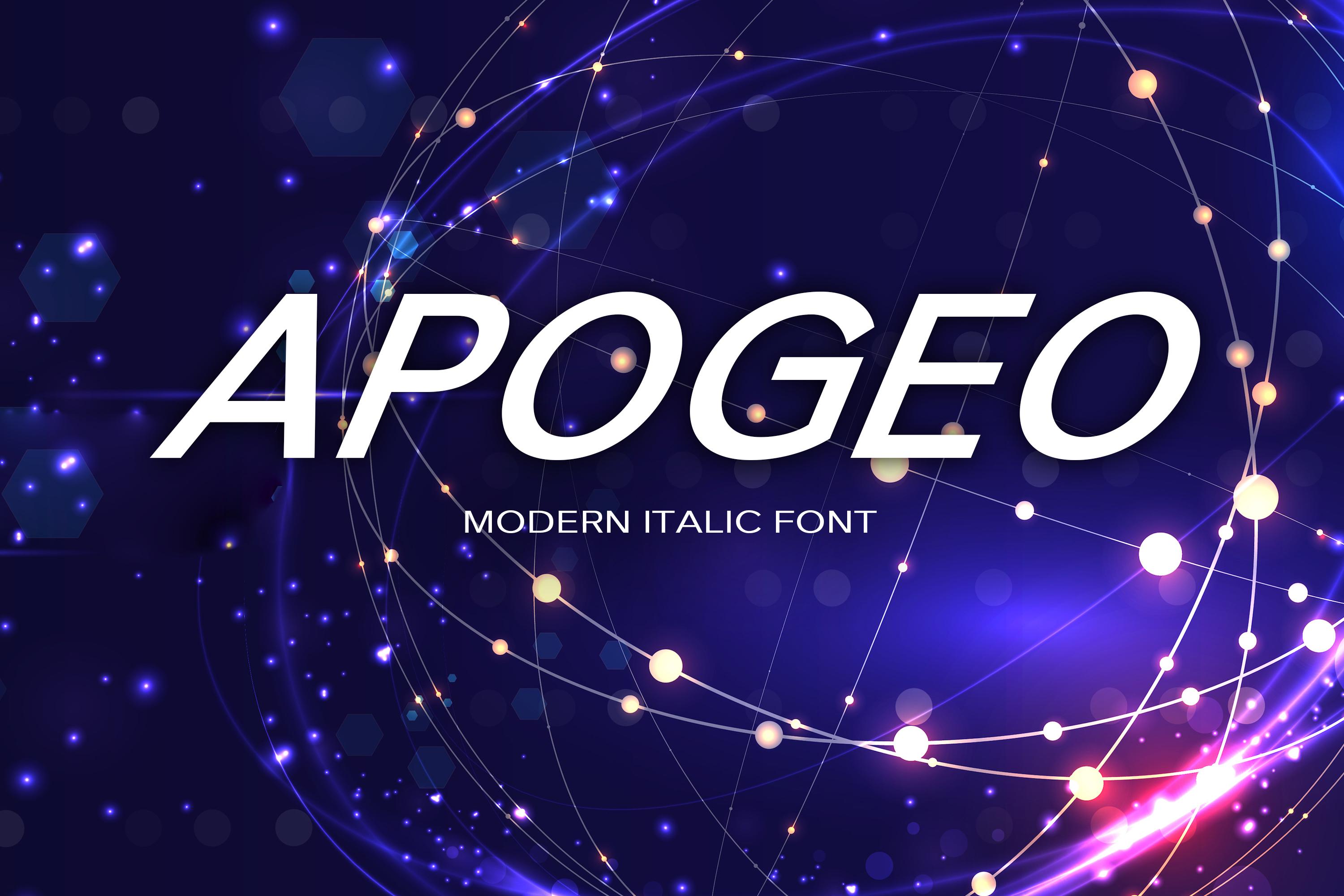Apogeo Font