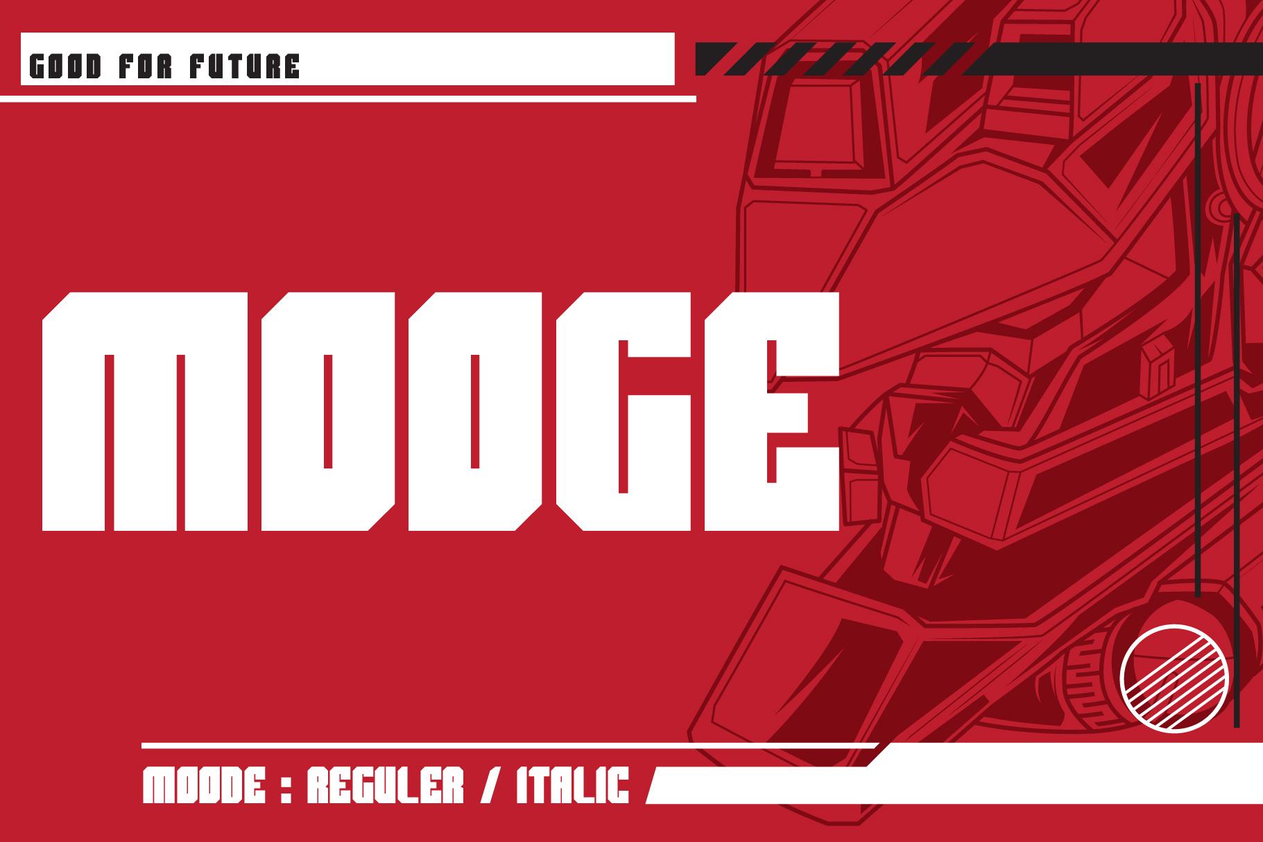 Mooge Font