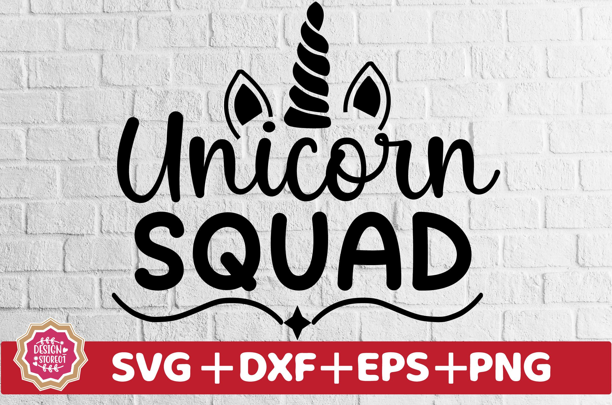 Unicorn Squad SVG