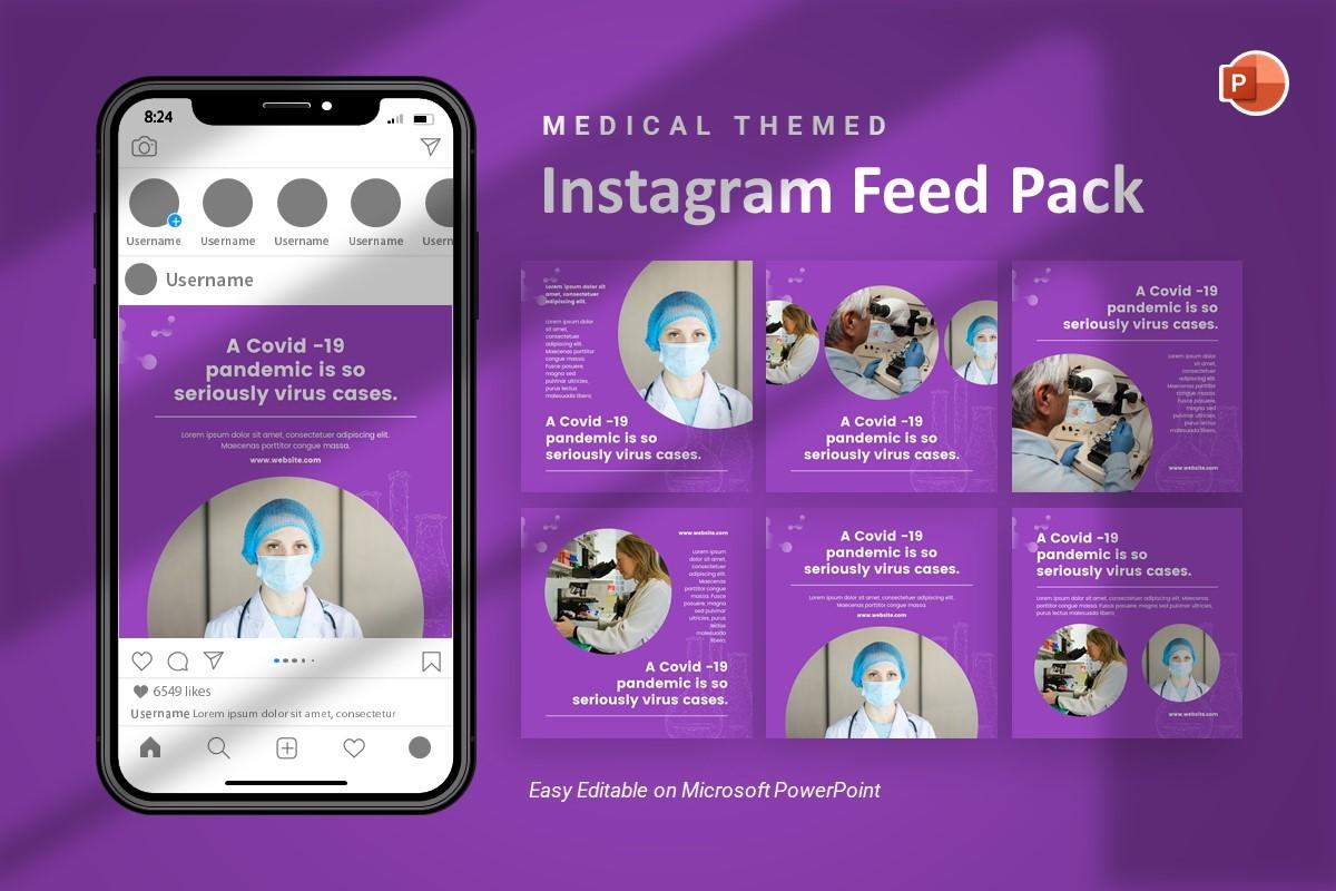 Instagram Feed - Medical Template
