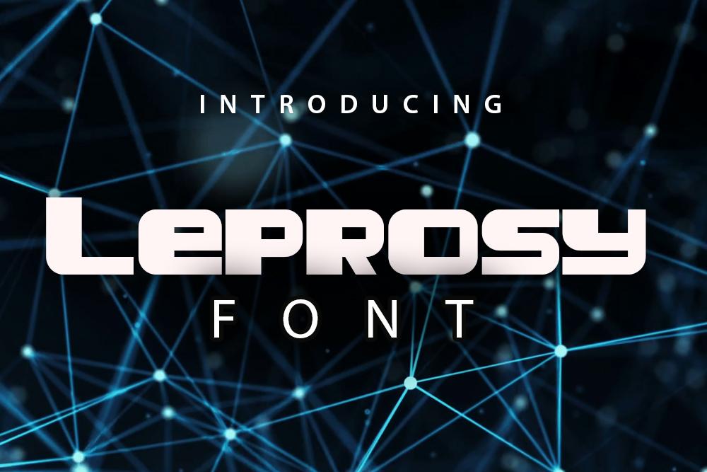 Leprosy Font