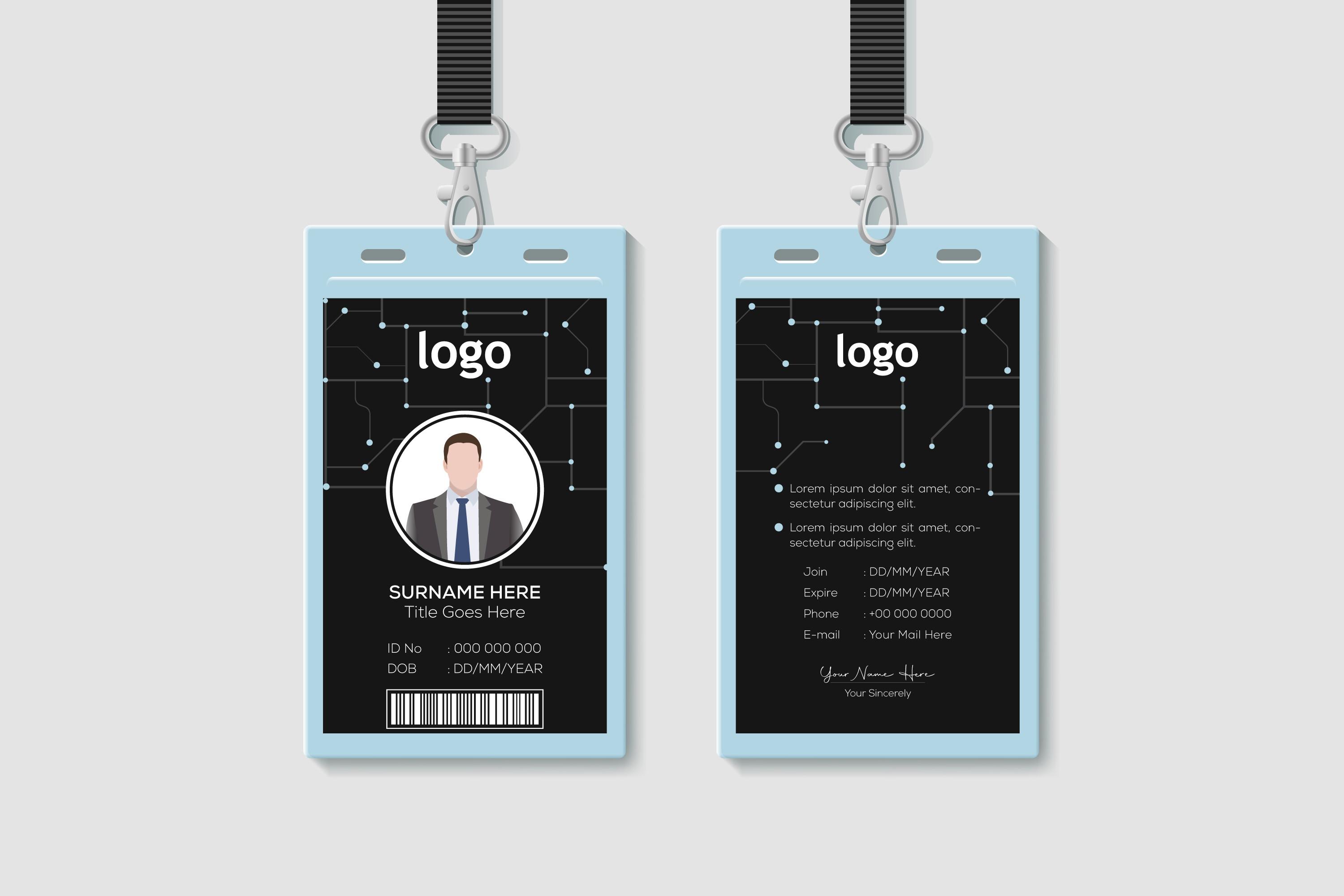 Geometric Technology Identity Card
