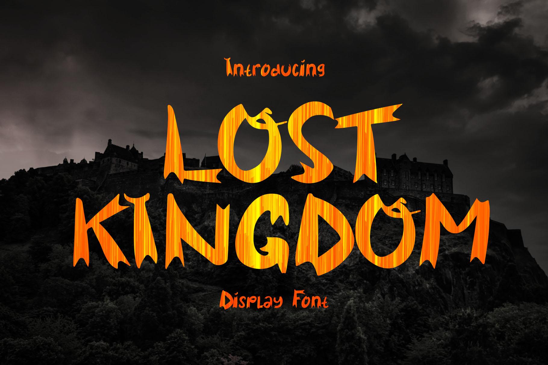 Lost Kingdom Font