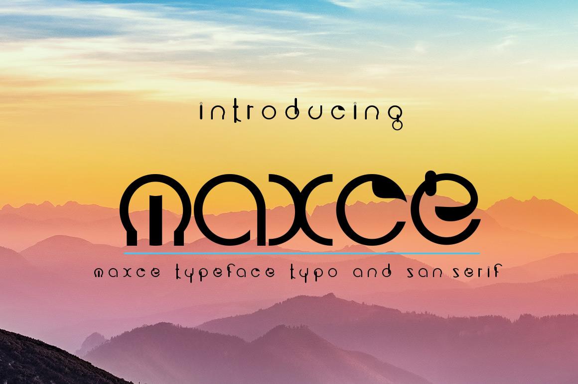 Maxce Font