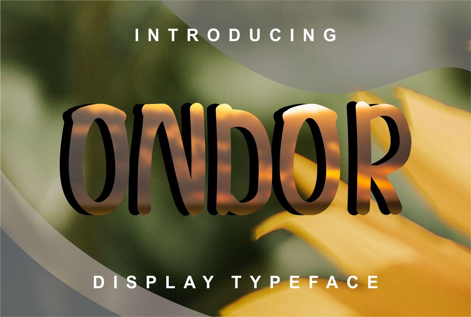 Ondor Font