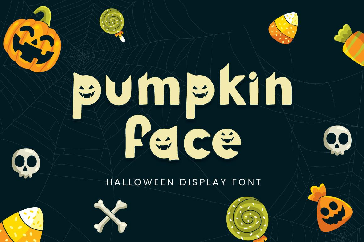 Pumpkin Face Font
