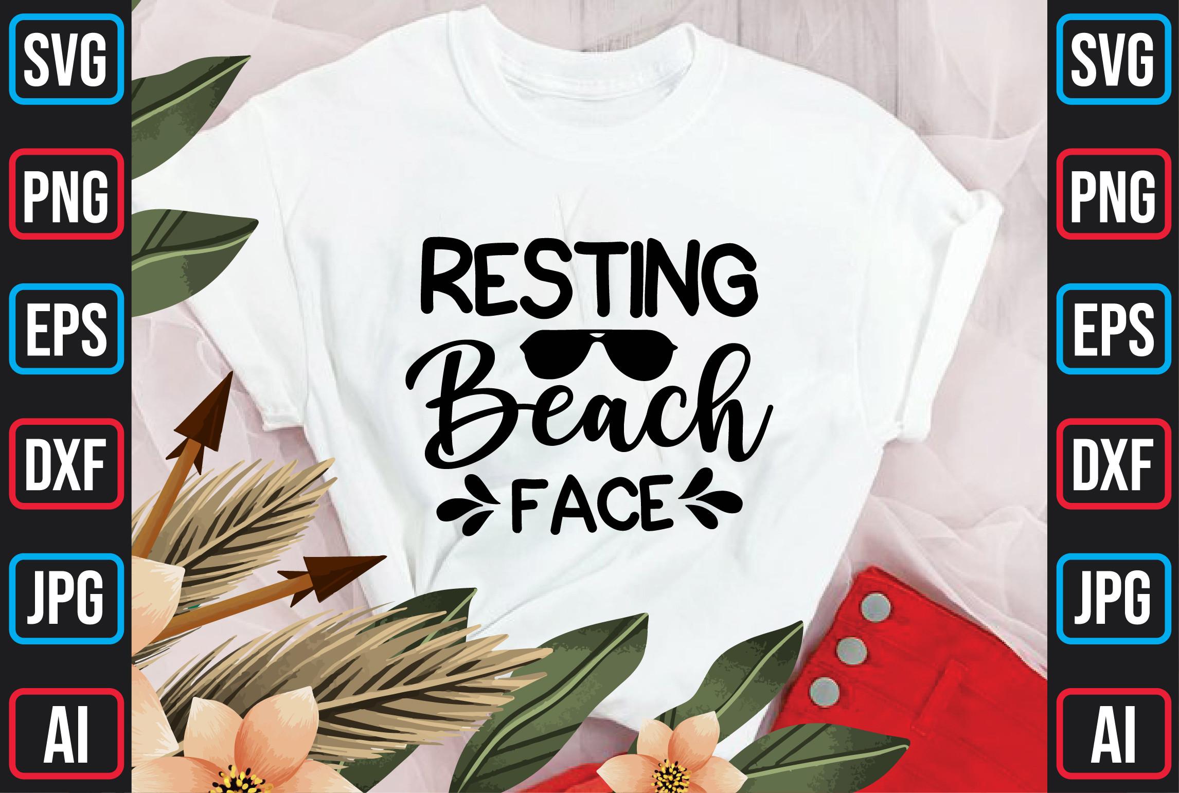 Resting Beach Face