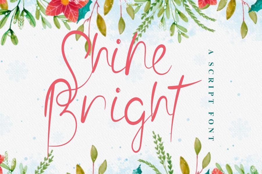 Shine Bright Font