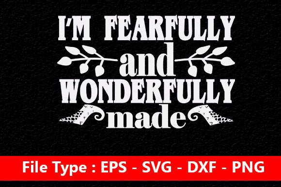 Christian Jesus   Svg Design ,I’m Fearf