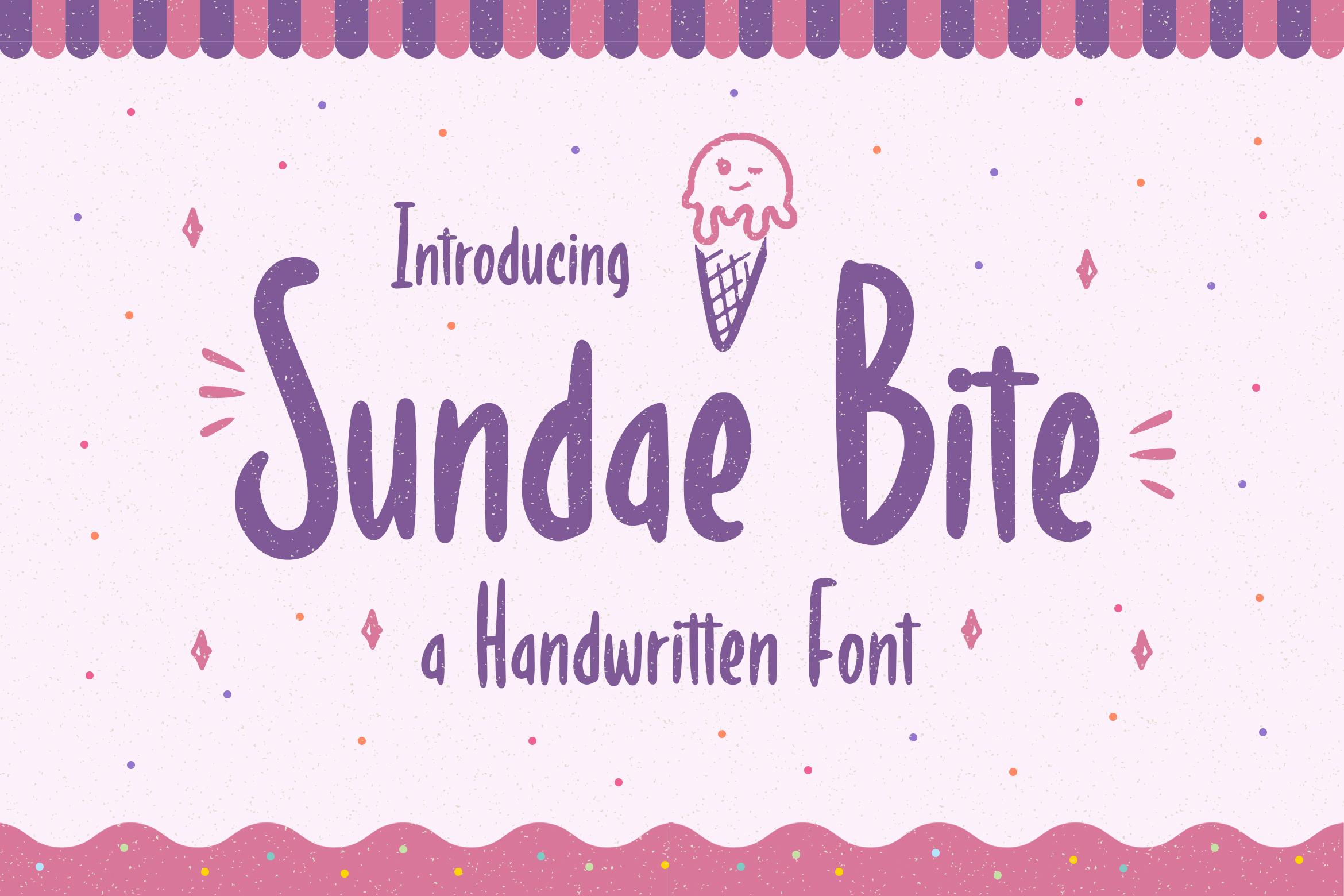 Sundae Bite Font