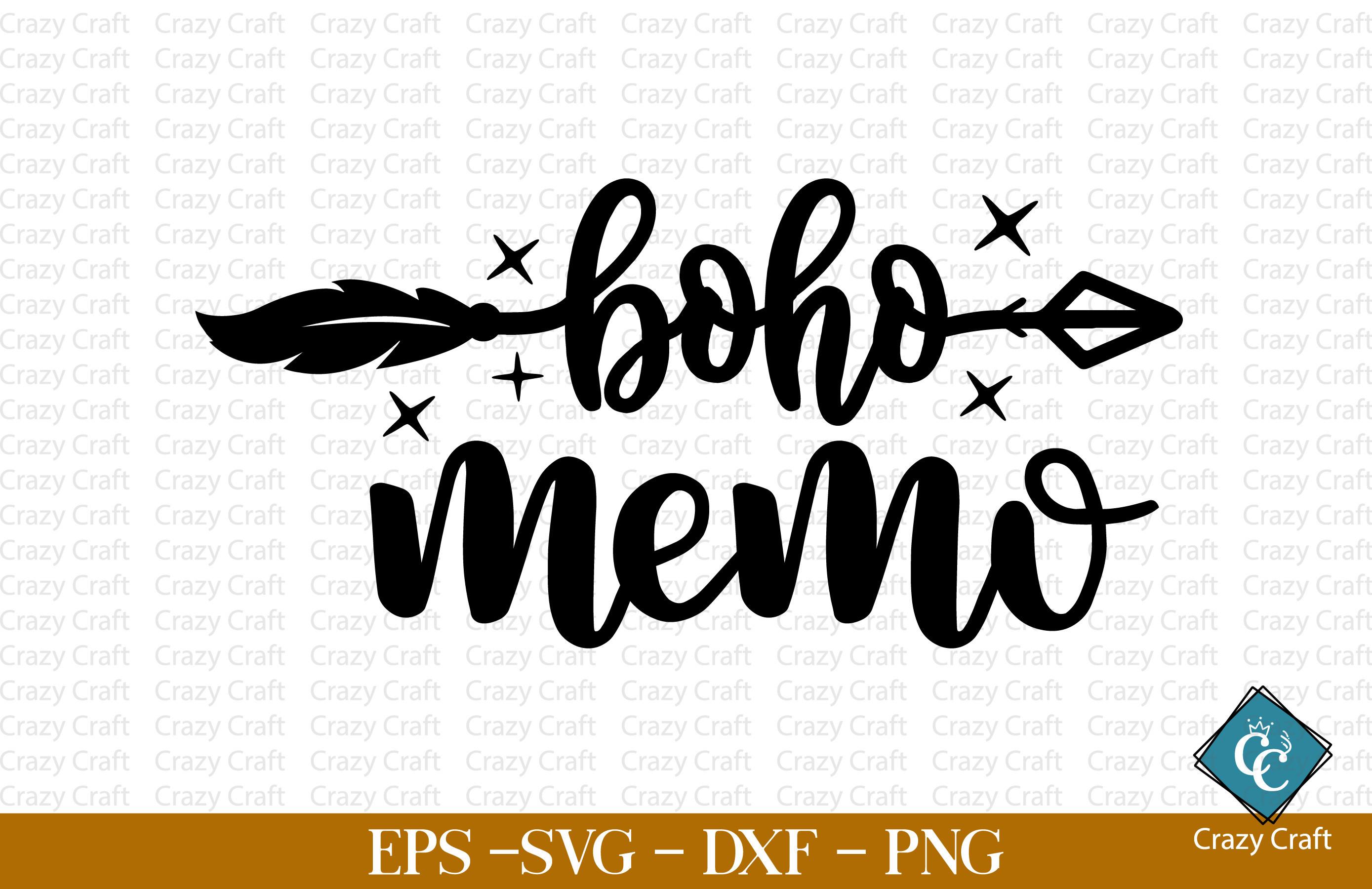 Boho Memo. Boho Theme Adventure Design.