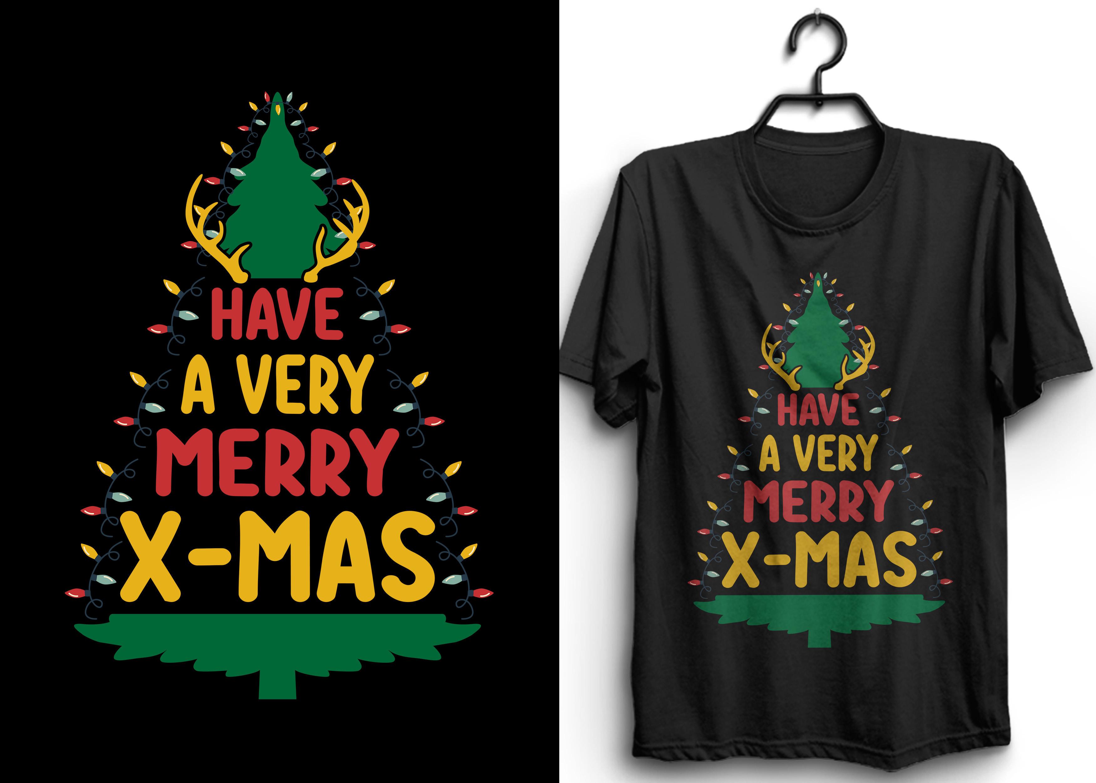 Have a Very Merry X-mas T-shirt Design
