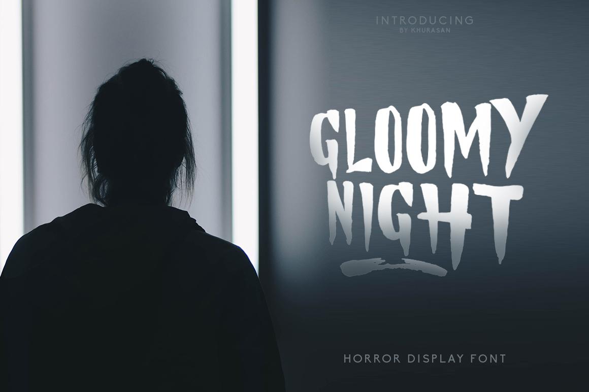Gloomy Night Font