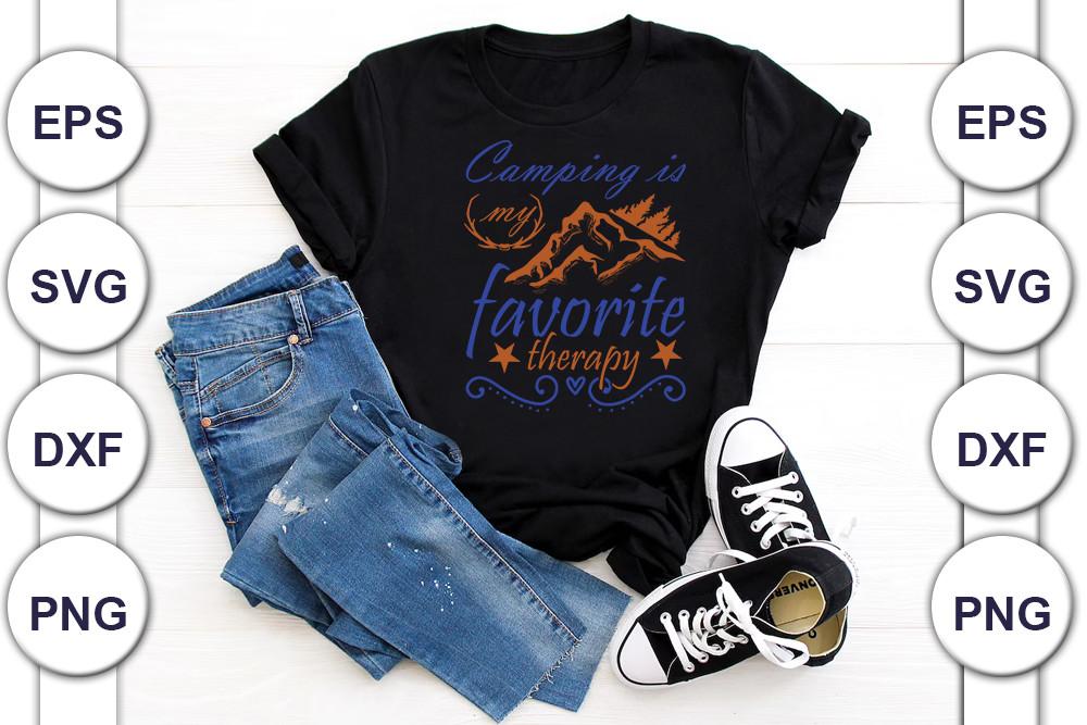 Adventure Svg Design, Camping is My
