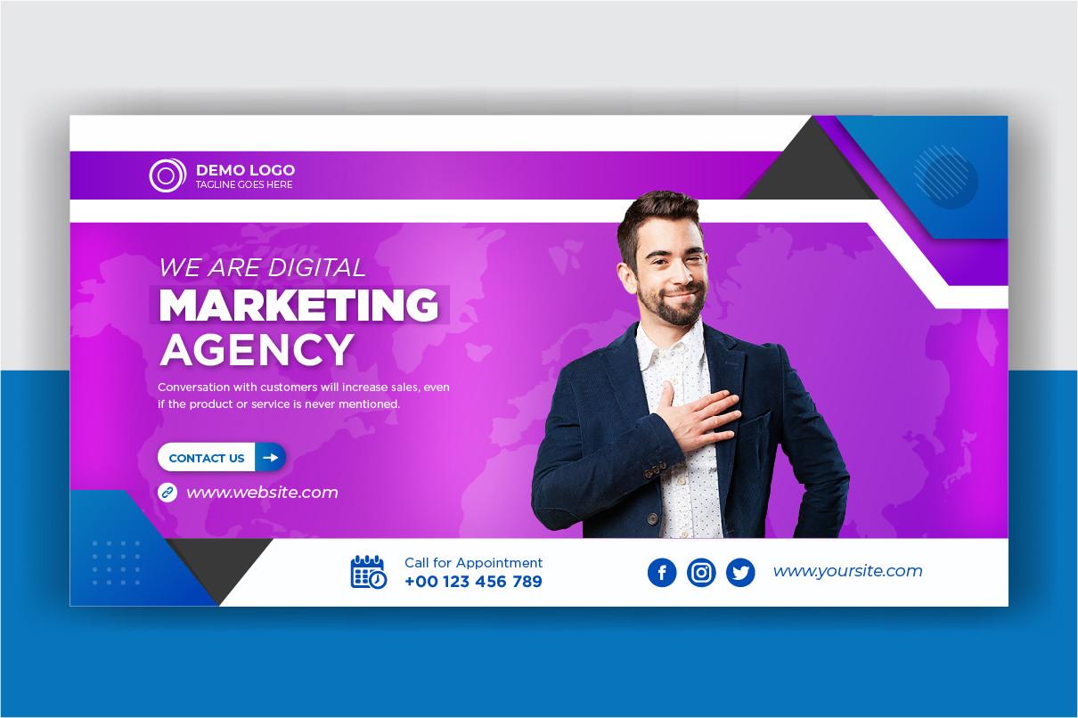 Digital Marketing Web Banner Template