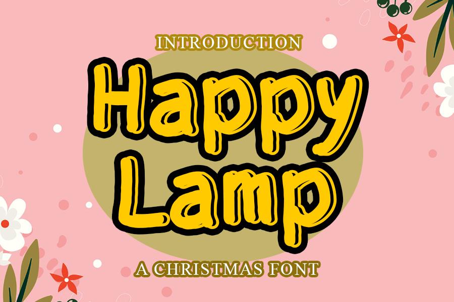Happy Lamp Font