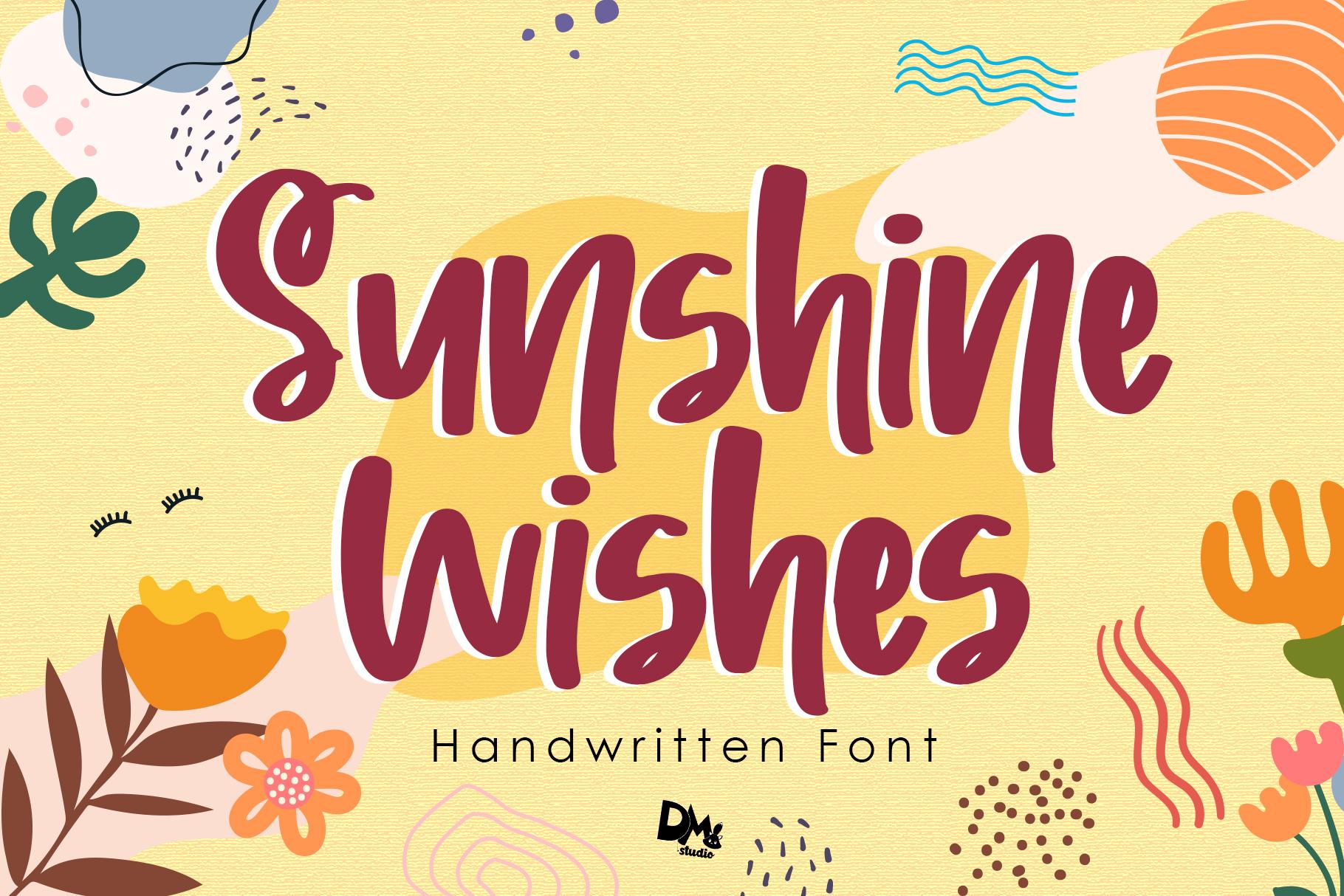 Sunshine Wishes Font